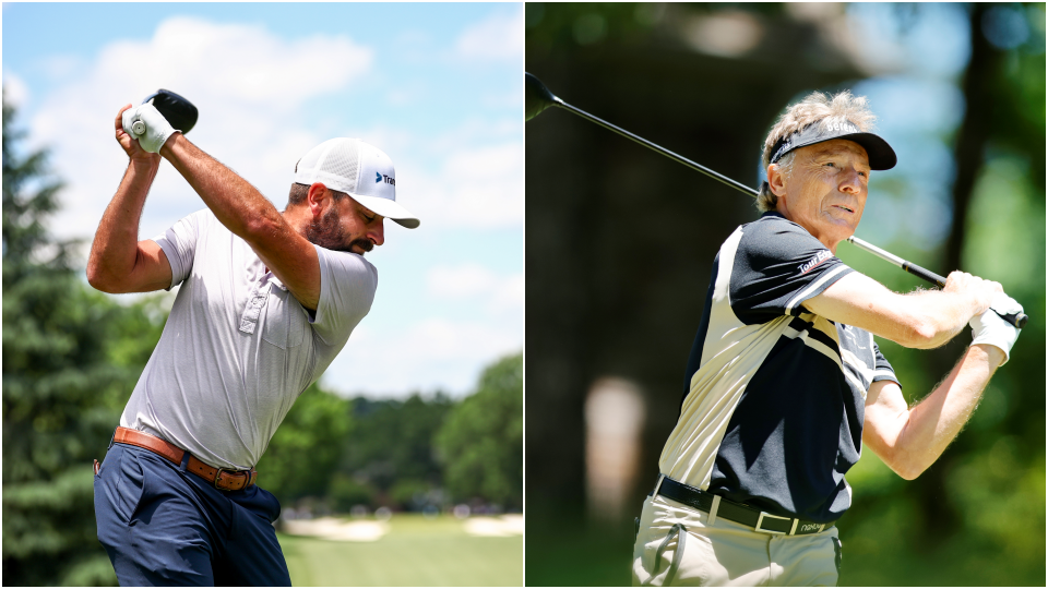 Gehen beide aus einer hervorragenden Ausgangslage ins Finale: Stephan Jäger und Bernhard Langer.