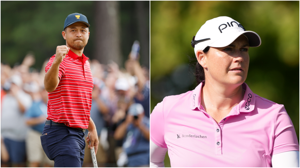 Xander Schauffele beim Presidents Cup und Caroline Masson auf der LPGA Tour.